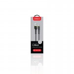 Кабель Intaleo USB-MicroUSB 1.2m CBFLEXM1 Black (1283126487453)