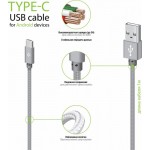 Кабель Intaleo CBGNYT1 USB-Type-C 2m Grey (1283126489136)