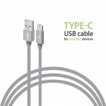 Кабель Intaleo USB-Type-C 2m CBGNYT2 Grey (1283126489143)