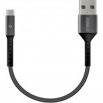 Кабель Intaleo USB-MicroUSB 0.2m CB0 Black/Grey (1283126495632)