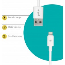 Кабель Piko CB-UL11 USB-Lightning 1.2m White (1283126496165)