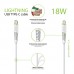 Кабель Intaleo Type-C-Lightning 1.2m CBFLEXTL1 White (1283126504099)