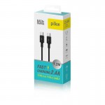 Кабель Piko CB-TT11 Type-C-Type-C 1.2m Black (1283126504105)