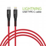Кабель Intaleo Type-C-Lightning 1.2m CBRNYTL1 Red (1283126504129)