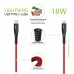 Кабель Intaleo Type-C-Lightning 1.2m CBRNYTL1 Red (1283126504129)