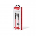 Кабель Intaleo Type-C-Lightning 1.2m CBRNYTL1 Red (1283126504129)