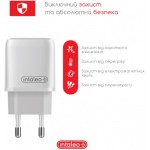 Сетевое зарядное устройство Intaleo TCGQPD120T 1USB 3A White + Cable USB-Type-С (1283126509988)