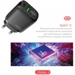 Сетевое зарядное устройство Intaleo TCGQPD220 1Type-C 1USB 3A Black (1283126509995)