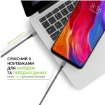 Кабель Type-C-Type-C Intaleo CBGPD60WTT2 60W 2m Grey (1283126518102)