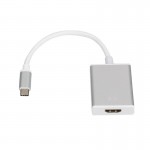 Адаптер Type-C-HDMI Atcom 0.1m White (13888)