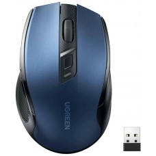 Мышь Wireless Ugreen MU006 4000 dpi Blue (15064)