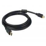 Кабель HDMI-microHDMI (type D) Atcom 1m Black