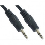 Кабель Audio Aux 3.5мм-3.5мм Atcom 1.8m пакет Black