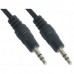 Кабель Audio Aux 3.5мм-3.5мм Atcom 1.8m пакет Black