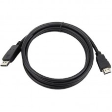 Кабель DisplayPort-HDMI Atcom пакет 1.8m Black (20120)
