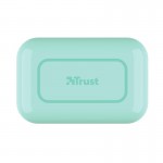 Наушники гарнитура вкладыши Bluetooth 5.0 Trust Primo Touch True Mint (23781)