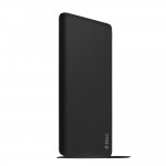 УМБ Ttec 10000mAh PowerSlim S 2USB 1Type-C 20W Black (2BB135S)