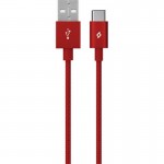 Кабель Ttec USB-Type-C AlumiCable 1.2m Red (2DK18K)