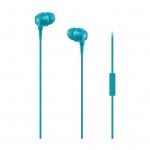 Наушники гарнитура вакуумные Ttec Pop Turquoise (2KMM13TZ)