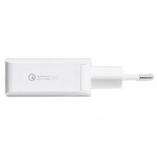 Адаптер сетевой Ttec SpeedCharger QC 3.0 USB 3A 18W White (2SCQC01K)