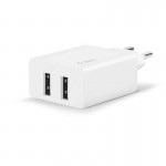 Сетевое зарядное устройство Ttec SmartCharger DUO 2USB 2.4А 12W White (2SCS21B)