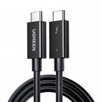 Кабель Type-C-Type-C Ugreen US501 4.0 Thunderbolt 0.8m Black (30389)