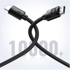 Кабель HDMI-HDMI V2.0 Ugreen HD119 4K 60Hz 1m Black (30999)