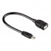 Кабель MicroUSB-OTG Atcom 0.1m Black