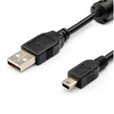 Кабель USB-MiniUSB (5 pin) Atcom 1.8m Black