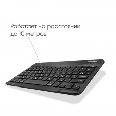 Клавиатура AirOn Easy Bluetooth Tap для Smart TV и планшета Black (4822352781027)