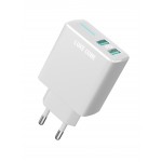 Сетевое зарядное устройство Luxe Cube 2USB 12W Smart White (4826986900792)