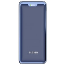УМБ Sigma X-power SI30A4QX 1USB 1Type-C 1MicroUSB 30000mAh Blue (4827798424414)