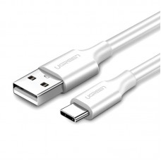 Кабель USB-Type-C Ugreen US287 QC 3.0 18W 2m White (60123)