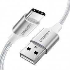 Кабель USB-Type-C Ugreen US288QC 3.0 3A 1m White (60131)