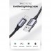 Кабель USB-Lightning Ugreen US199 2.4A 2m Black (60158)