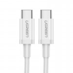 Кабель Type-C-Type-C Ugreen US264 QC 4.0 3A 60W 1m White (60519)