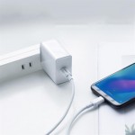 Кабель Type-C-Type-C Ugreen US264 QC 4.0 3A 60W 1m White (60519)