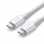 Кабель Type-C-Type-C Ugreen US300 QC 4.0 5A 1m White (60551)