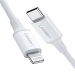 Кабель Type-C-Lightning Ugreen US171 3A 2m White (60749)