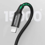 Кабель Type-C-Lightning Ugreen US171 3A 1m Black (60751)