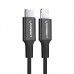 Кабель Type-C-Lightning Ugreen US171 3A 1m Black (60751)