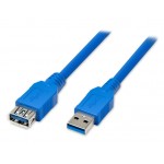 Удлинитель USB-USB 3.0 AM/AF Atcom 1.8m Blue