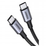 Кабель Type-C-Type-C Ugreen US316 2.0 100W QC 4.0 1.5m Gray (70428)
