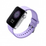 Ремешок TPU BeCover для Xiaomi Mi Watch Garmin Vivoactive 3S 4S Venu 2С Canyon CNS-SW71SS Mobvoi TicWatch C2 Huawei Honor S1 Light Purple (704515)