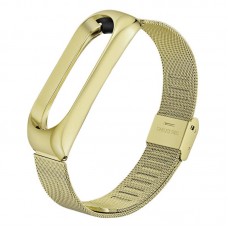 Браслет BeCover Metal для Xiaomi Mi Band 6 5 Gold (705148)