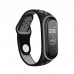 Ремешок TPU BeCover Nike Style для Xiaomi Mi Band 7 6 5 Black/Grey (705151)