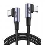 Кабель Type-C-Type-C Ugreen US323 90° 2m Black (70531)