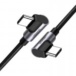 Кабель Type-C-Type-C Ugreen US323 90° 2m Black (70531)