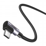 Кабель Type-C-Type-C Ugreen US323 90° 2m Black (70531)