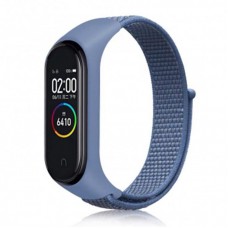 Ремешок BeCover Nylon Style для Xiaomi Mi Band 6 5 Blue (705417)